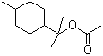 结构式 CAS# 89-48-5, 乙酸薄荷酯; 1-异丙基-4-甲基环己基-2-醇乙酸酯