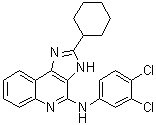 N-(3,4-Dichlorophenyl)-2-cyclohexyl-1H-imidazo[4,5-c]quinolin-4-amine molecular structure (CAS 890087-21-5)