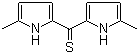 双(5-甲基-1H-吡咯-2-基)甲硫酮分子结构 (CAS 892364-94-2)