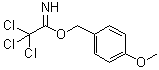structure of CAS# 89238-99-3, 4-Methoxybenzyl trichloroacetamidate;4-Methoxybenzyl trichloroacetimidate; p-Methoxybenzyl trichloroacetimidate
