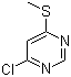 4-Chloro-6-methylthiopyrimidine molecular structure (CAS 89283-48-7)