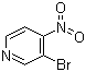 结构式 CAS# 89364-04-5, 3-溴-4-硝基吡啶