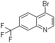 structure of CAS# 89446-67-3, 4-Bromo-7-trifluoromethylquinoline
