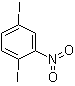 1,4-二碘-2-硝基苯分子结构 (CAS 89488-57-3)