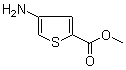 Methyl 4-amino-2-thiophenecarboxylate molecular structure (CAS 89499-43-4)