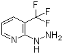 structure of CAS# 89570-83-2, 3-(Trifluoromethyl)pyrid-2-ylhydrazine;2-Hydrazino-3-(trifluoromethyl)pyridine; (3-Trifluoromethylpyrid-2-yl)hydrazine