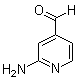 2-Amino-4-pyridinecarboxaldehyde molecular structure (CAS 89640-61-9)