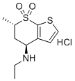 Dorzolamide Desaminosulfonyl Hydrochloride molecular structure (CAS 897657-77-1)