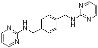 N1,N4-二-2-嘧啶基-1,4-苯二甲胺分子结构 (CAS 897657-95-3)