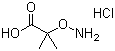 1-Carboxy-1-methylethoxyammonium chloride molecular structure (CAS 89766-91-6)