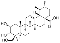 Pygenic acid B分子结构 (CAS 89786-83-4)