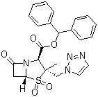 Tazobactam diphenylmethyl ester molecular structure (CAS 89789-07-1)