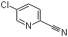 2-氰基-5-氯吡啶分子结构 (CAS 89809-64-3)