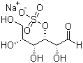 D-Glucose 3-sulfate sodium salt molecular structure (CAS 89830-83-1)