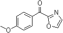 (4-Methoxyphenyl)-2-oxazolylmethanone molecular structure (CAS 898759-50-7)