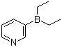 structure of CAS# 89878-14-8, Diethyl(3-pyridyl)borane;Diethyl(pyridin-3-yl)borane