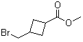 3-(Bromomethyl)cyclobutanecarboxylic acid methyl ester molecular structure (CAS 89892-95-5)