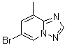 6-Bromo-8-methyl-[1,2,4]triazolo[1,5-a]pyridine molecular structure (CAS 899429-04-0)