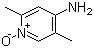 2,5-Dimethyl-4-pyridinamine 1-oxide molecular structure (CAS 89943-06-6)