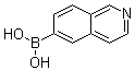 6-Isoquinolinylboronic acid molecular structure (CAS 899438-92-7)