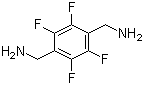 structure of CAS# 89992-50-7, 2,3,5,6-Tetrafluoro-1,4-benzenedimethanamine