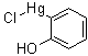 (2-Hydroxyphenyl)mercury chloride molecular structure (CAS 90-03-9)