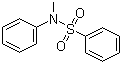 N-Methyl-N-phenylbenzenesulfonamide molecular structure (CAS 90-10-8)