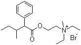 戊沙溴铵分子结构 (CAS 90-22-2)