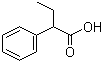 结构式 CAS# 90-27-7, 2-苯基丁酸