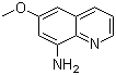 结构式 CAS# 90-52-8, 8-氨基-6-甲氧基喹啉