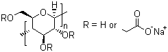 Cellulose CM  molecular structure (CAS 9000-11-7)