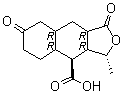 (3R,3aR,4S,4aR,8aR,9aR)-Dodecahydro-3-methyl-1,7-dioxo-naphtho[2,3-c]furan-4-carboxylic acid molecular structure (CAS 900161-05-9)