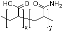 结构式 CAS# 9003-06-9, 聚丙烯酸-丙烯酰胺; 2-丙烯酸与 2-丙烯酰胺的聚合物