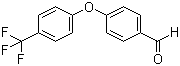 4-(4-Trifluoromethylphenoxy)benzaldehyde molecular structure (CAS 90035-20-4)
