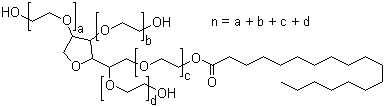 吐温 60分子结构 (CAS 9005-67-8)