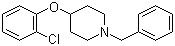 1-Benzyl-4-(2-chlorophenoxy)piperidine molecular structure (CAS 900512-07-4)