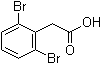 结构式 CAS# 901310-02-9, 2,6-二溴苯乙酸