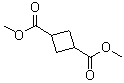1,3-Cyclobutanedicarboxylic acid dimethyl ester molecular structure (CAS 90199-98-7)