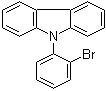 结构式 CAS# 902518-11-0, 9-(2-溴苯基)-9H-咔唑