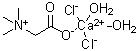 Betaine calcium chloride dihydrate molecular structure (CAS 90268-02-3)
