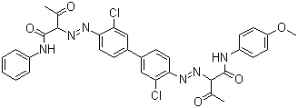 颜料黄 126分子结构 (CAS 90268-23-8)