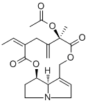 结构式 CAS# 90341-45-0, 菊三七碱乙