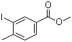 结构式 CAS# 90347-66-3, 3-碘-4-甲基苯甲酸甲酯