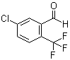 结构式 CAS# 90381-07-0, 5-氯-2-(三氟甲基)苯甲醛