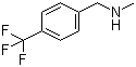 N-Methyl-N-[4-(trifluoromethyl)benzyl]amine molecular structure (CAS 90390-11-7)