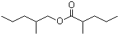 2-甲基戊酸-2-甲基戊酯分子结构 (CAS 90397-38-9)