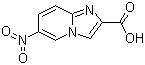 6-Nitroimidazo[1,2-a]pyridine-2-carboxylic acid molecular structure (CAS 904805-51-2)