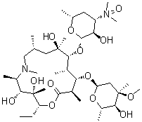 阿奇霉素 3'-N-氧化物分子结构 (CAS 90503-06-3)