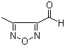 structure of CAS# 90507-35-0, 4-Methyl-1,2,5-oxadiazole-3-carboxaldehyde;Methyl furazancarboxaldehyde