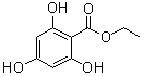 structure of CAS# 90536-74-6, 2,4,6-Trihydroxybenzoic acid ethyl ester;Ethyl 2,4,6-trihydroxybenzoate